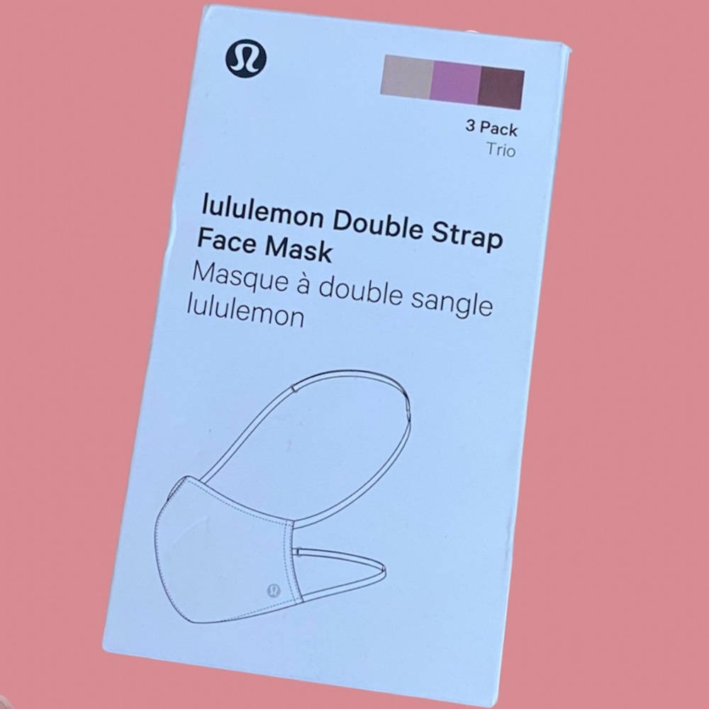 3 Pack Lululemon Face mask - NWT